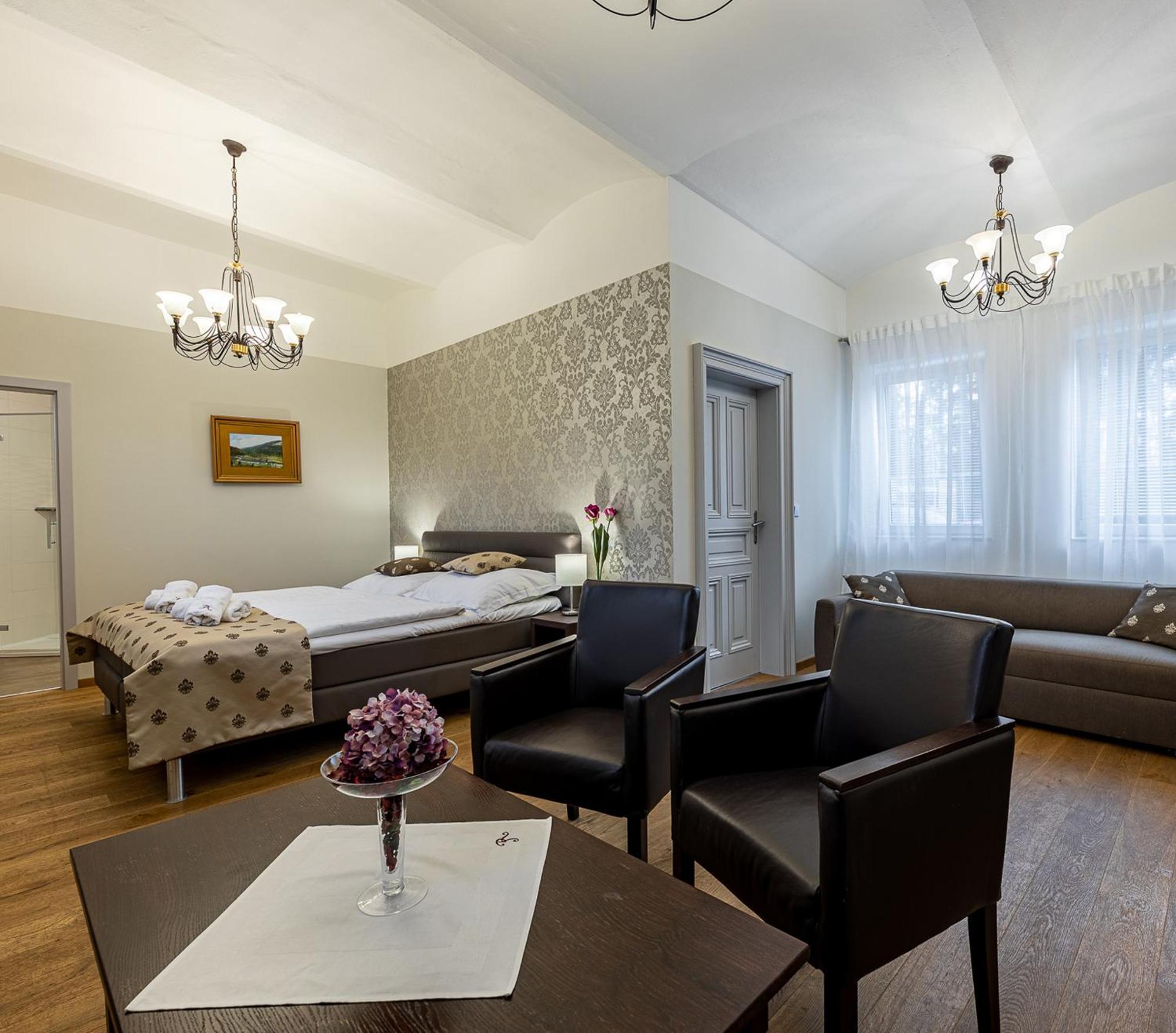 Wellness & Spa Hotel Villa Regenhart Есеник Экстерьер фото
